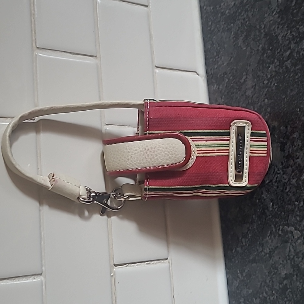 Longaberger Striped ID/Hand Sanitizer Holder - Picture 12 of 13